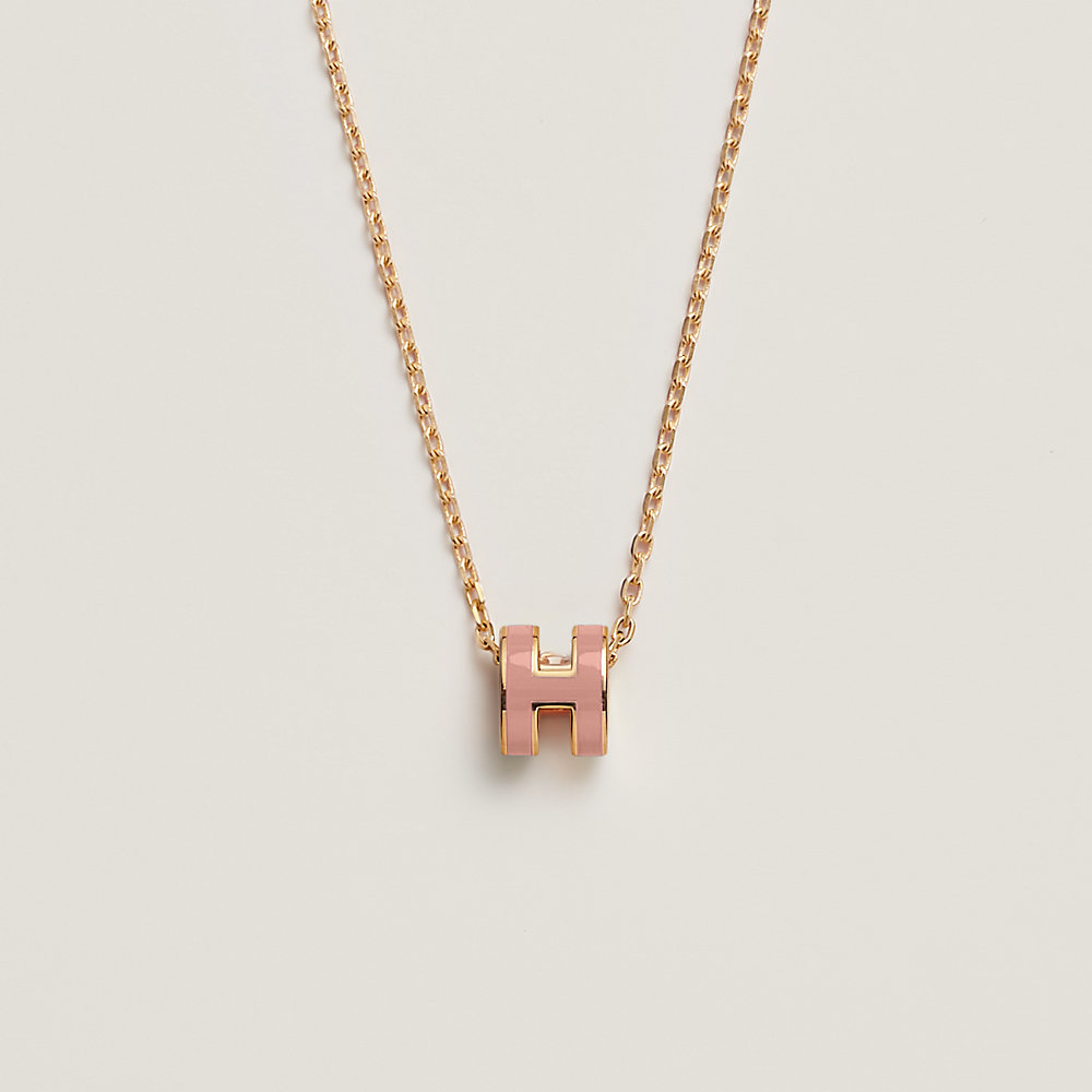 Mini Pop H pendant - Pink | Hermès USA